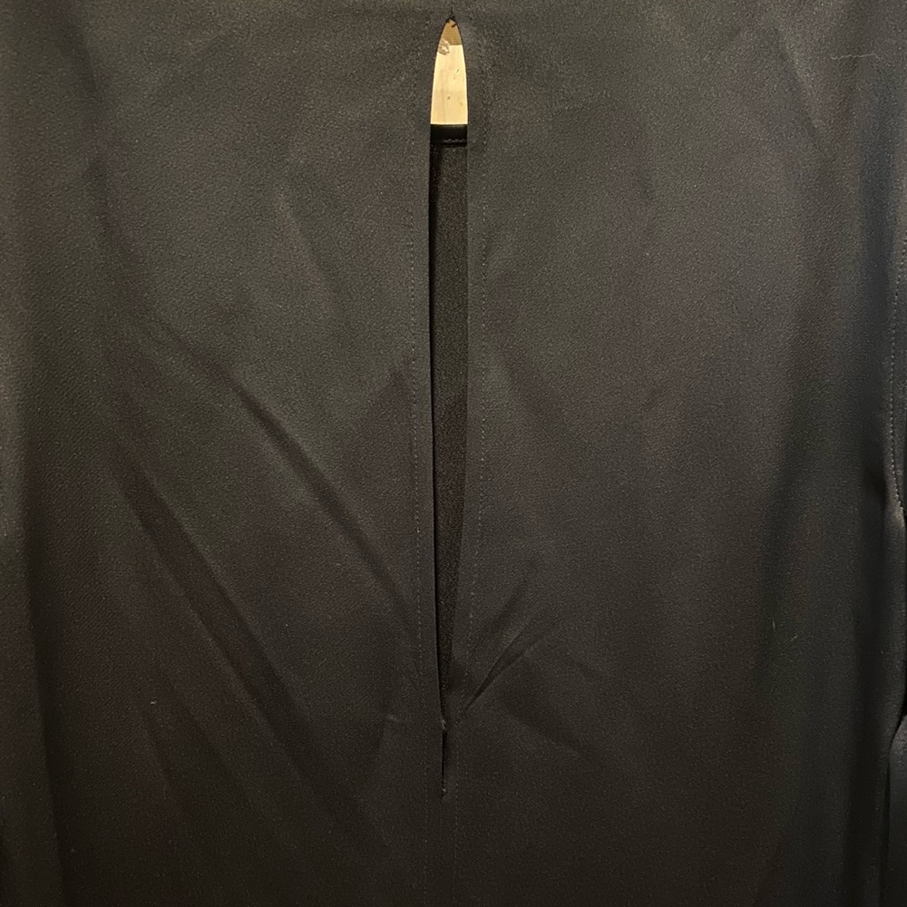 Khaite Everyday Silky Dress in Black - Picture 7 of 9